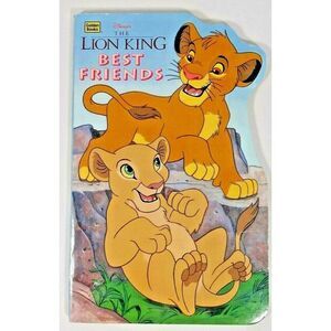 Original Disney's The Lion King 1994 BEST FRIENDS Children's Book Nala Simba